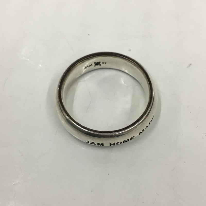 ジャムホームメイド JAM HOME MADE アクセサリー 指輪 J-RI077-SV 甲丸 シルバー925 19号 箱有 ロゴ、文字 銀 / シルバー / メンズ USED 古着 中古 10104127