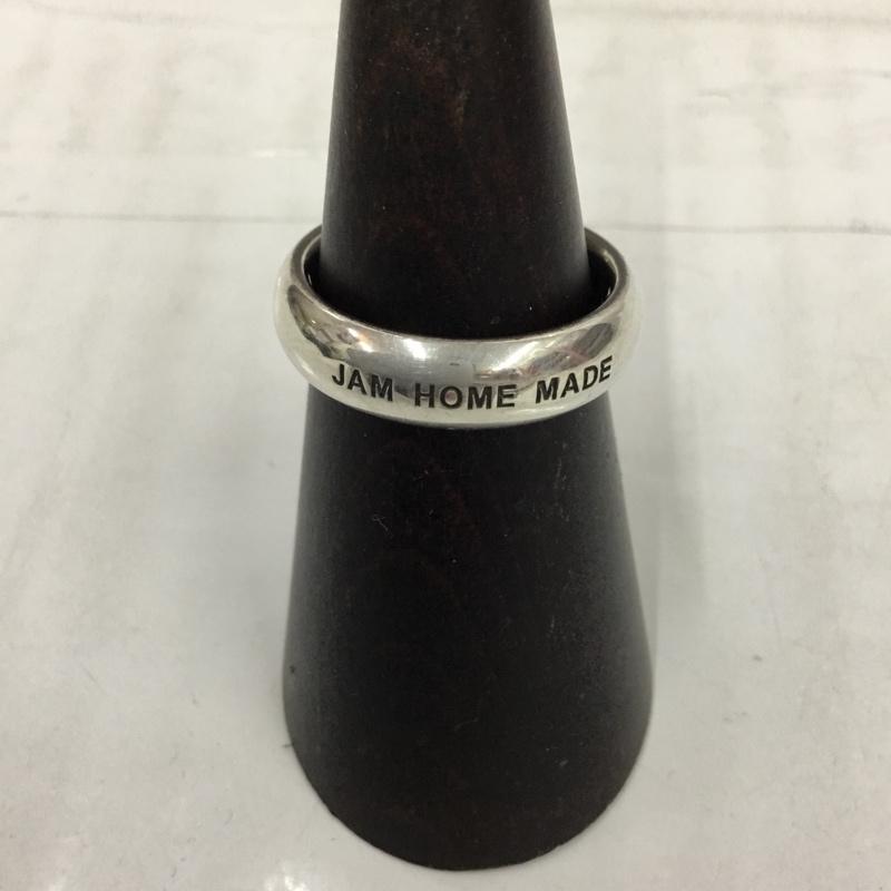 ジャムホームメイド JAM HOME MADE アクセサリー 指輪 J-RI077-SV 甲丸 シルバー925 19号 箱有 ロゴ、文字 銀 / シルバー / メンズ USED 古着 中古 10104127