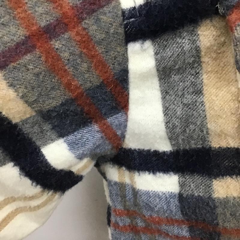 ザラ ZARA ジャケット、上着 ジャンパー、ブルゾン チェックジャケット カラーカジュアルジャケット オーバーサイズ アウター L チェック マルチカラー / マルチカラー / レディース USED 古着 中古 10104131