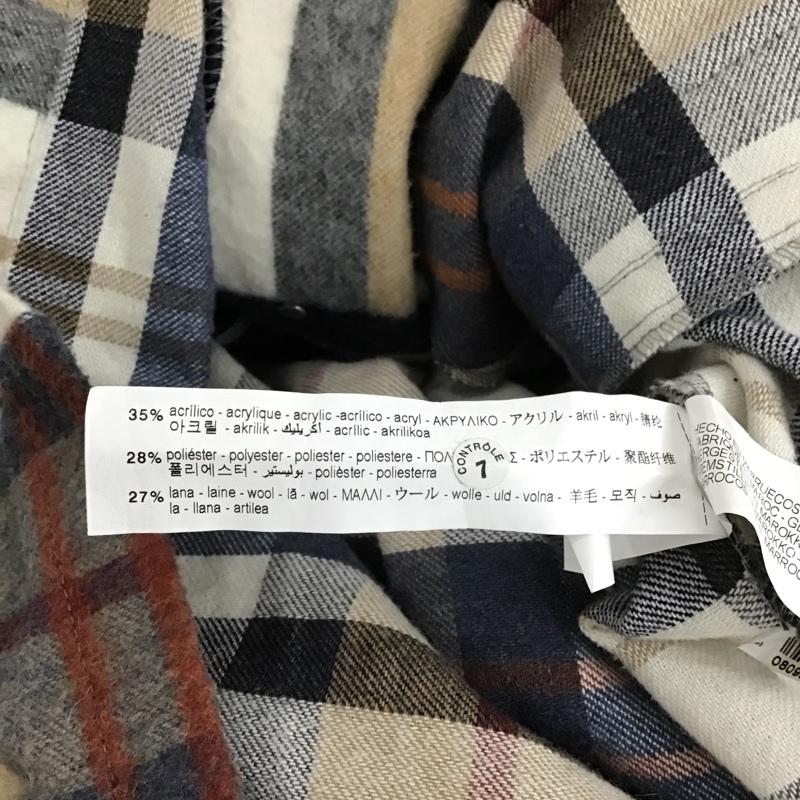 ザラ ZARA ジャケット、上着 ジャンパー、ブルゾン チェックジャケット カラーカジュアルジャケット オーバーサイズ アウター L チェック マルチカラー / マルチカラー / レディース USED 古着 中古 10104131