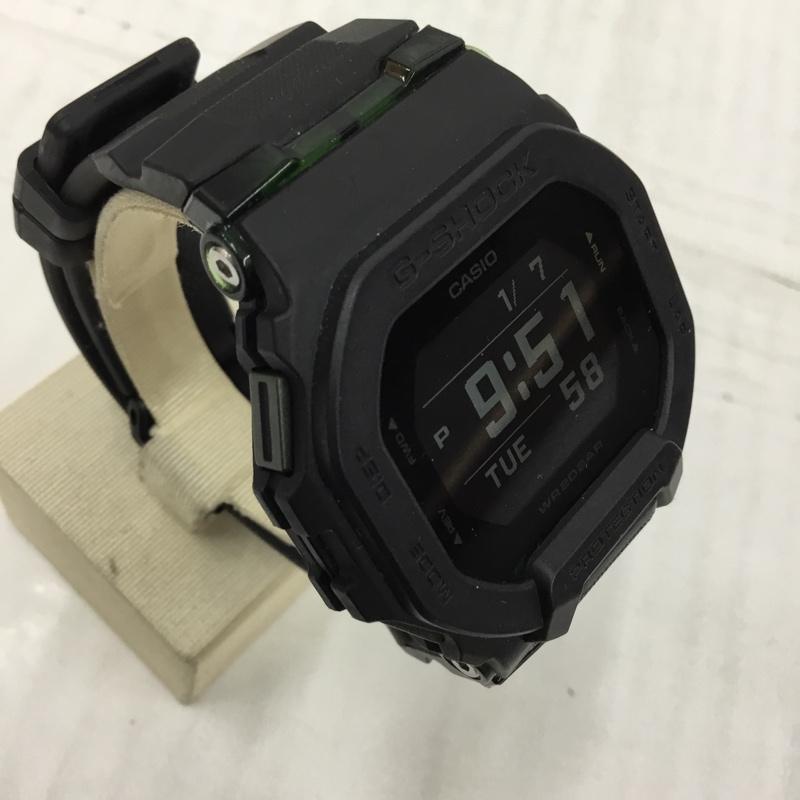 ジーショック G-SHOCK 腕時計 デジタル GBD-200UU Bluetooth 箱有 ロゴ、文字 黒 / ブラック / メンズ USED 古着 中古 10104138