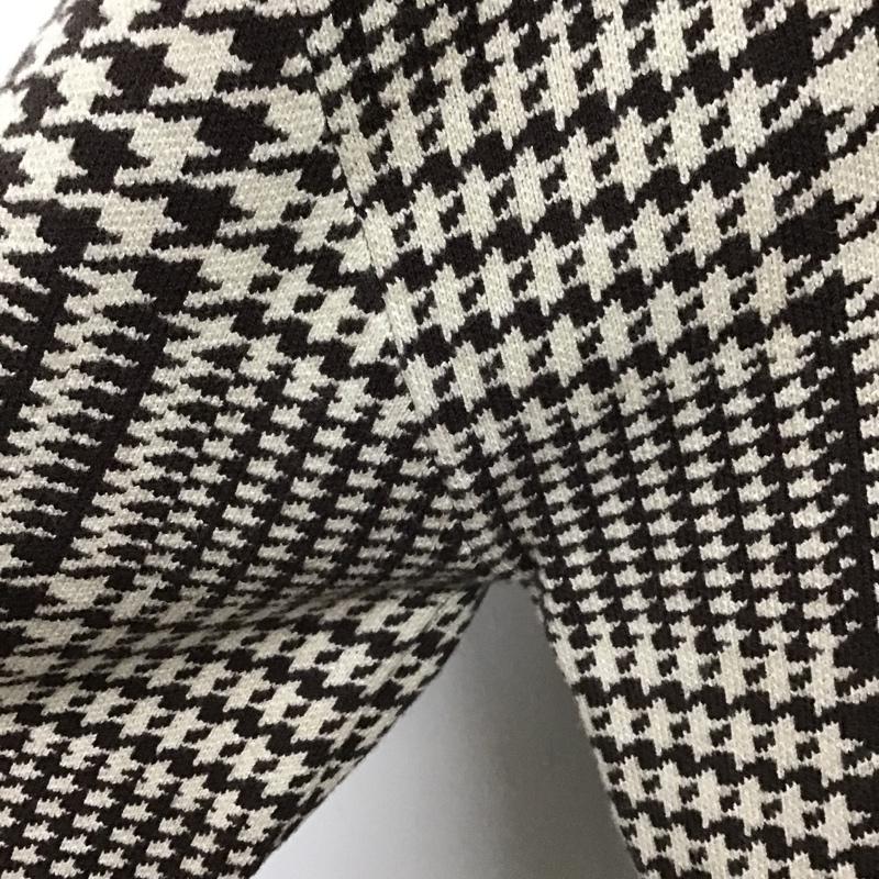 ザラ ZARA ジャケット、上着 ジャンパー、ブルゾン ニットジャケット アウター オーバーサイズジャケット S 千鳥格子 ベージュ / ベージュ / X 茶 / ブラウン / レディース USED 古着 中古 10104139