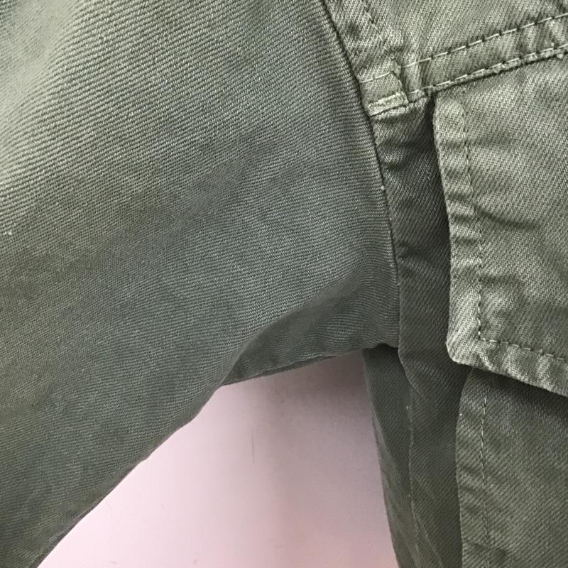 ザラ ZARA ジャケット、上着 ジャケット、ブレザー ミリタリージャケット カジュアルジャケット 前ボタンジャケット カラージャケット XS 無地 カーキ / カーキ / レディース USED 古着 中古 10104148