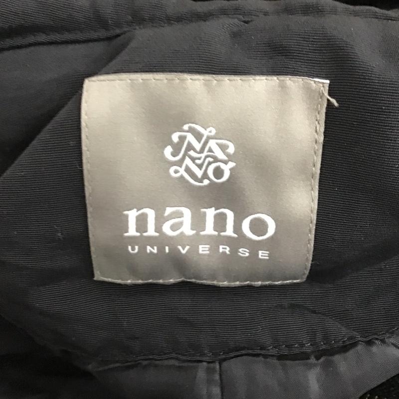 ナノユニバース nano・universe ジャケット、上着 ジャンパー、ブルゾン 668-0112002 モッズコート ミリタリーショート M 無地 黒 / ブラック / メンズ USED 古着 中古 10104176
