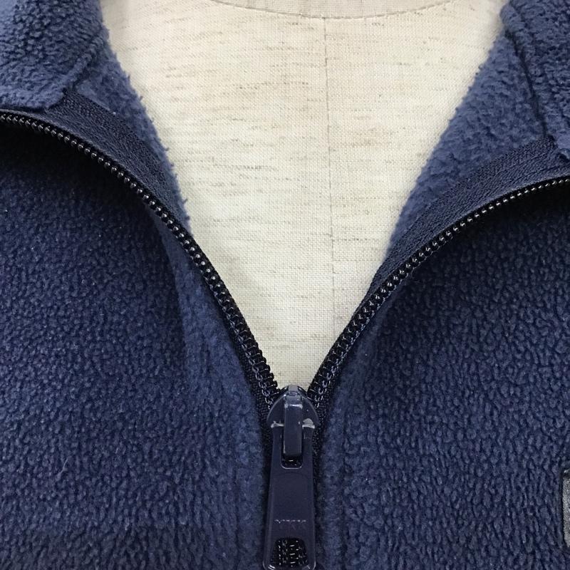 コロンビア Columbia ベスト ベスト フリース ベスト M 無地 紺 / ネイビー / メンズ USED 古着 中古 10104177