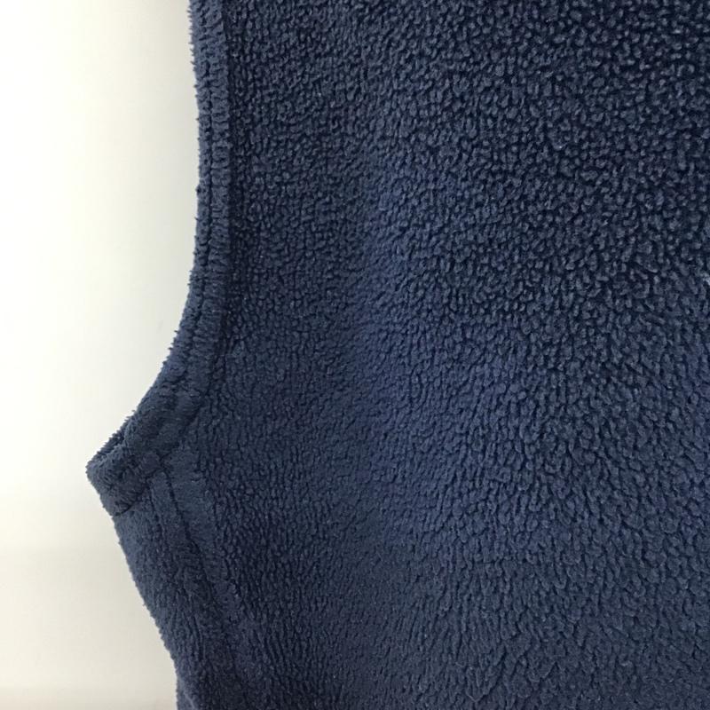 コロンビア Columbia ベスト ベスト フリース ベスト M 無地 紺 / ネイビー / メンズ USED 古着 中古 10104177