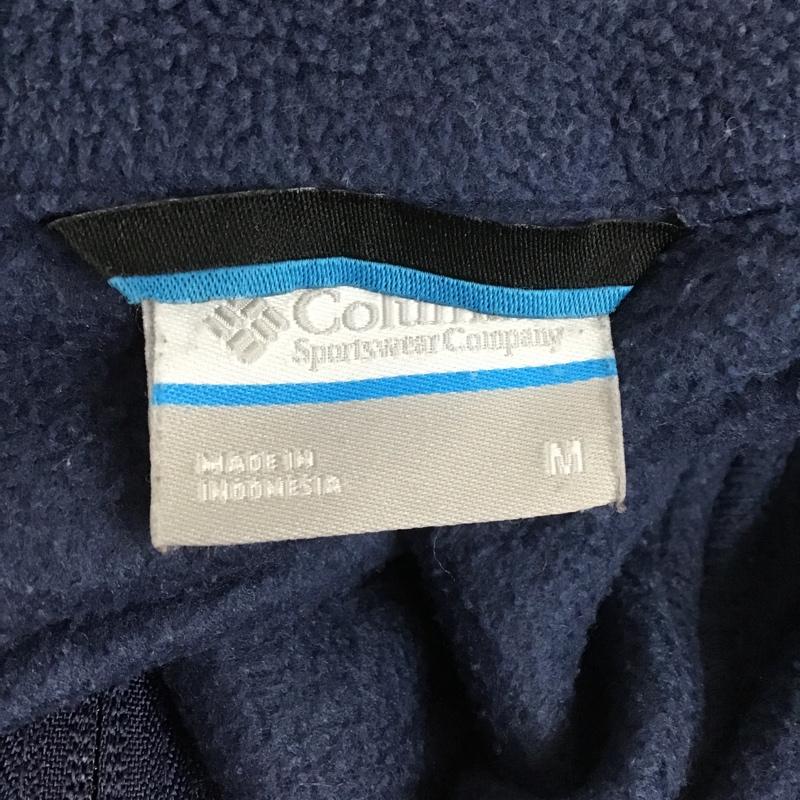 コロンビア Columbia ベスト ベスト フリース ベスト M 無地 紺 / ネイビー / メンズ USED 古着 中古 10104177