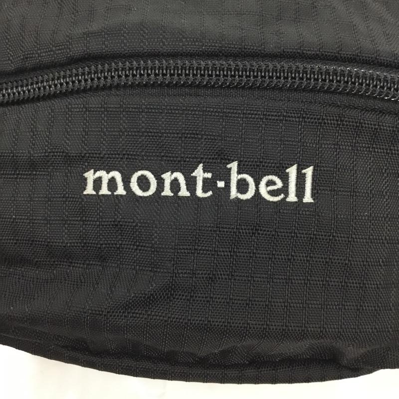 モンベル mont-bell ウエストバッグ ウエストバッグ ウエストポーチ ロゴ、文字 黒 / ブラック / メンズ USED 古着 中古 10104206