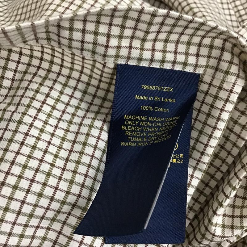 ラルフローレン RALPHLAUREN シャツ、ブラウス 長袖 M チェック マルチカラー / マルチカラー / メンズ USED 古着 中古 10104217