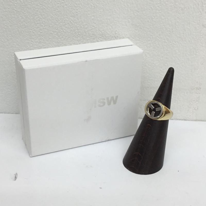 ティー TTT_MSW アクセサリー 指輪 銀 / シルバー / X 金 / ゴールド / メンズ USED 古着 中古 10104240