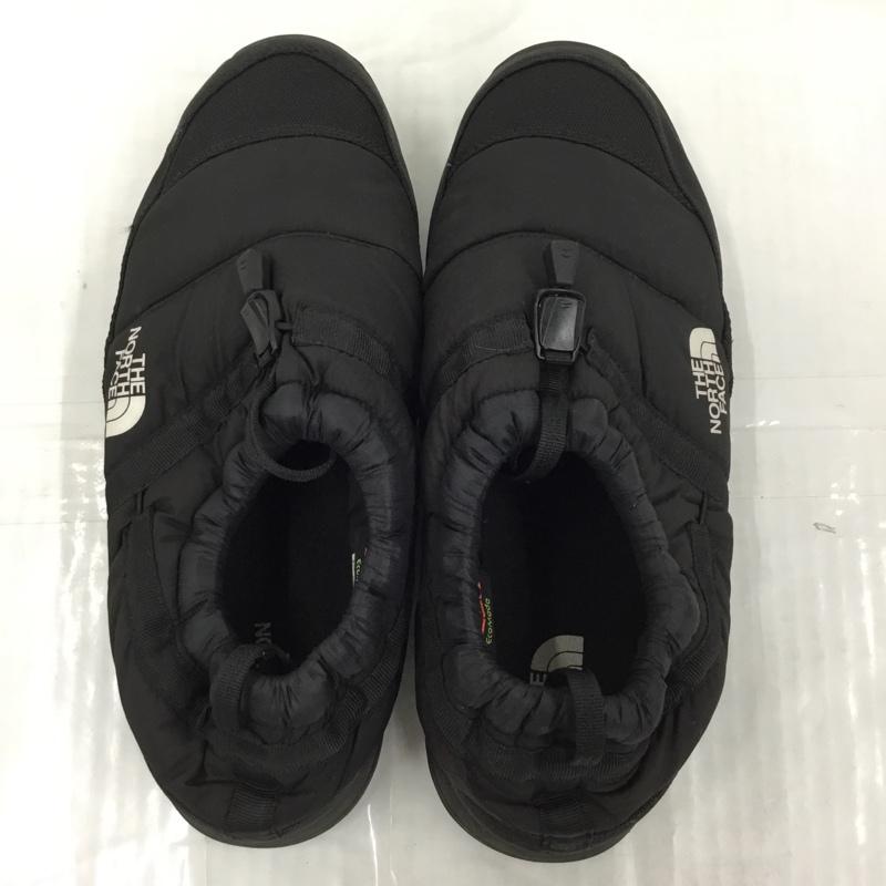 ザノースフェイス THE NORTH FACE アウトドアシューズ アウトドアシューズ NF51985 NSE Traction Lite Moc IV ヌプシ モックシューズ 28cm 28.0cm ロゴ、文字 黒 / ブラック / メンズ USED 古着 中古 10104266
