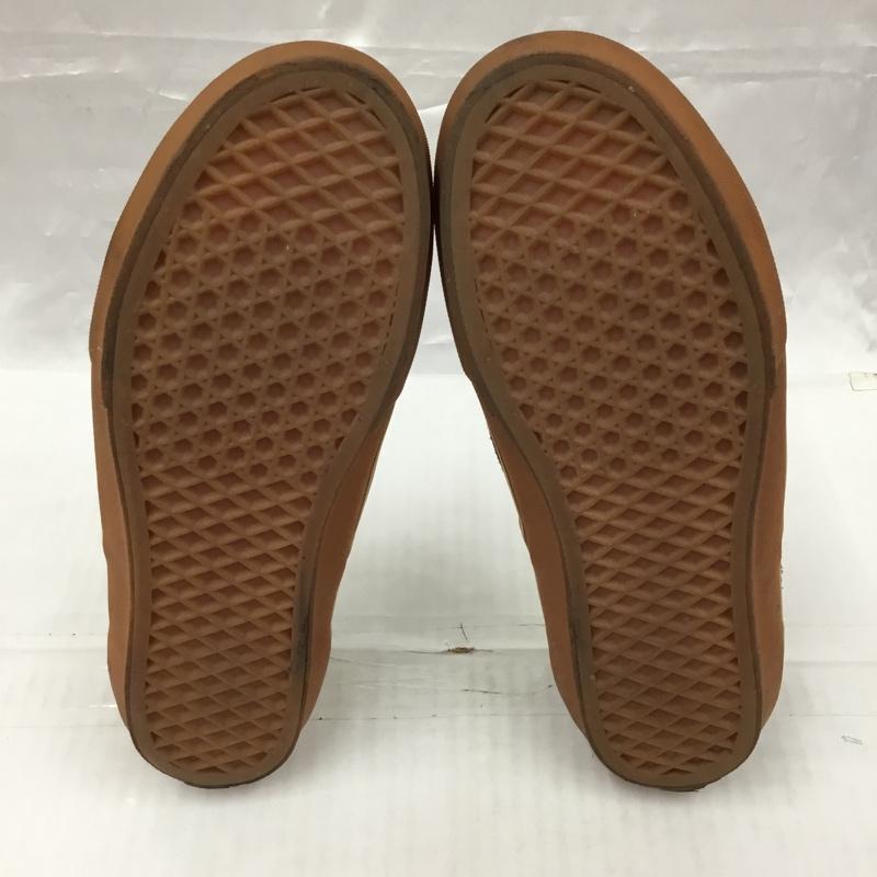 バンズ VANS スリッポン スリッポン V98CL Cher ボアムートン 26.5cm 26.5cm ロゴ、文字 茶 / ブラウン / X ベージュ / ベージュ / X 黒 / ブラック / メンズ USED 古着 中古 10104270