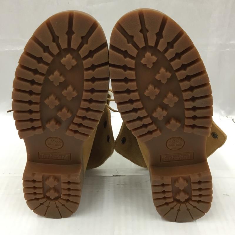 ティンバーランド Timberland ブーツ ショートブーツ A3519 A1SGA 2way ボア 25cm 25.0cm ワンポイント キャメル / キャメル / レディース USED 古着 中古 10104280