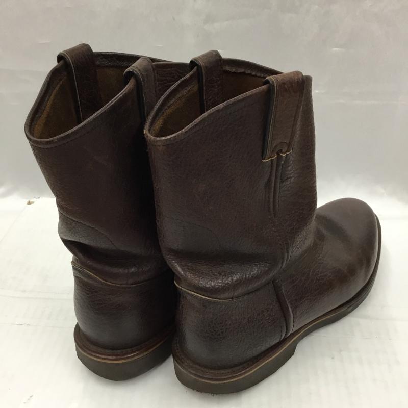 チペワ Chippewa ブーツ 一般 ワークブーツ ウェリントンブーツ 10 1/2D 無地 ダークブラウン / ダークブラウン / メンズ USED 古着 中古 10104284