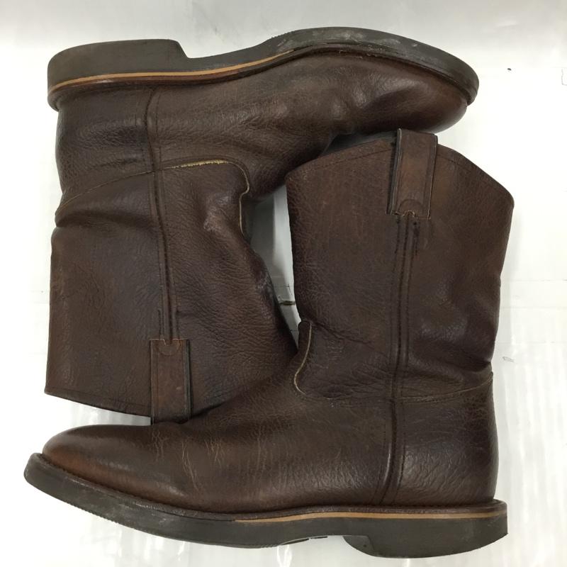 チペワ Chippewa ブーツ 一般 ワークブーツ ウェリントンブーツ 10 1/2D 無地 ダークブラウン / ダークブラウン / メンズ USED 古着 中古 10104284