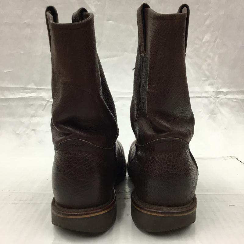 チペワ Chippewa ブーツ 一般 ワークブーツ ウェリントンブーツ 10 1/2D 無地 ダークブラウン / ダークブラウン / メンズ USED 古着 中古 10104284