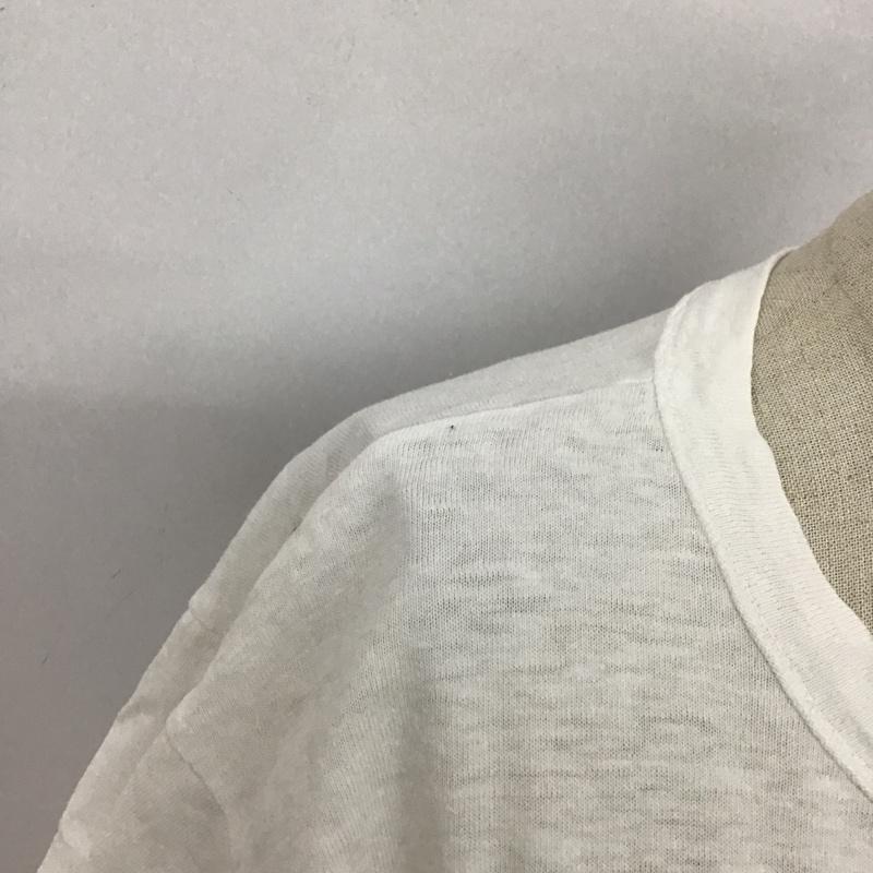 フォーティーファイブアールピーエム 45RPM Tシャツ 半袖 2 プリント 白 / ホワイト / レディース USED 古着 中古 10104292