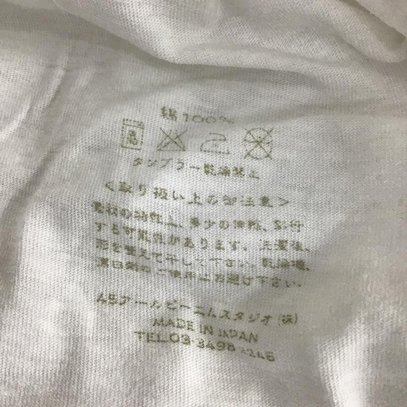 フォーティーファイブアールピーエム 45RPM Tシャツ 半袖 2 プリント 白 / ホワイト / レディース USED 古着 中古 10104292