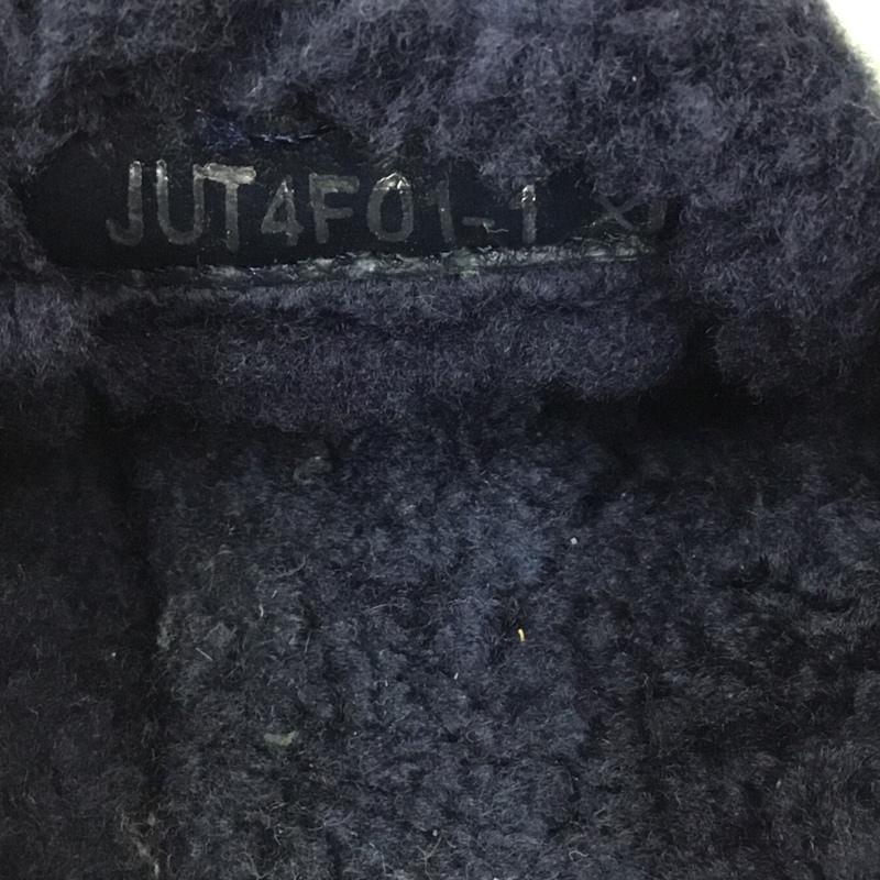 ジョンアンダーカバー JohnUNDERCOVER スリッポン スリッポン JUT4F01-1 ボア XL ロゴ、文字 紺 / ネイビー / X 灰 / グレー / メンズ USED 古着 中古 10104300