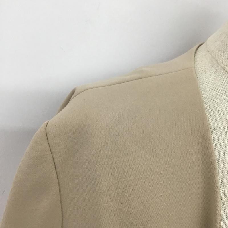 ナチュラルビューティーベーシック NATURAL BEAUTY BASIC ジャケット、上着 ジャケット、ブレザー M 無地 ベージュ / ベージュ / レディース USED 古着 中古 10104301