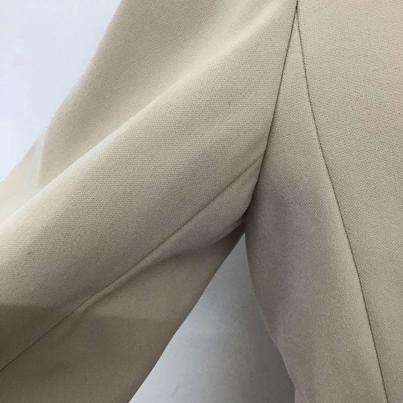 ナチュラルビューティーベーシック NATURAL BEAUTY BASIC ジャケット、上着 ジャケット、ブレザー M 無地 ベージュ / ベージュ / レディース USED 古着 中古 10104301
