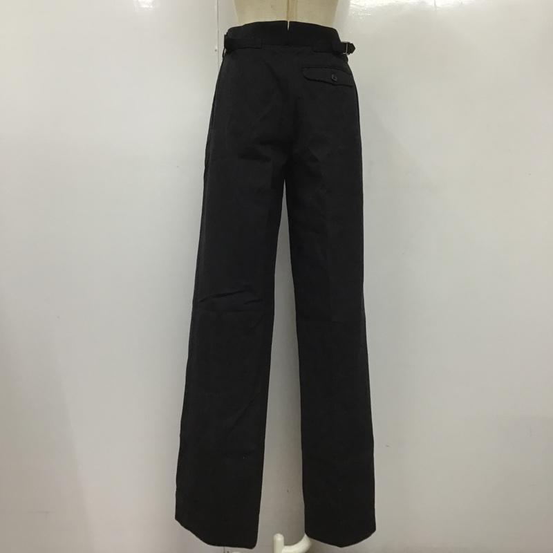 マーガレットハウエル MARGARET HOWELL パンツ スラックス 1 無地 黒 / ブラック /  レディース USED 古着 中古 10104306