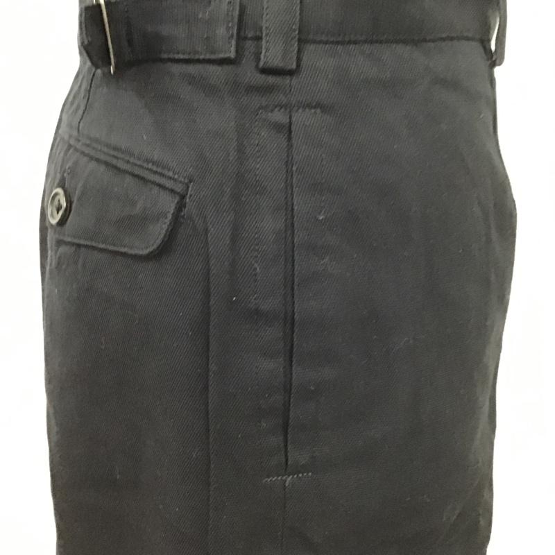 マーガレットハウエル MARGARET HOWELL パンツ スラックス 1 無地 黒 / ブラック /  レディース USED 古着 中古 10104306