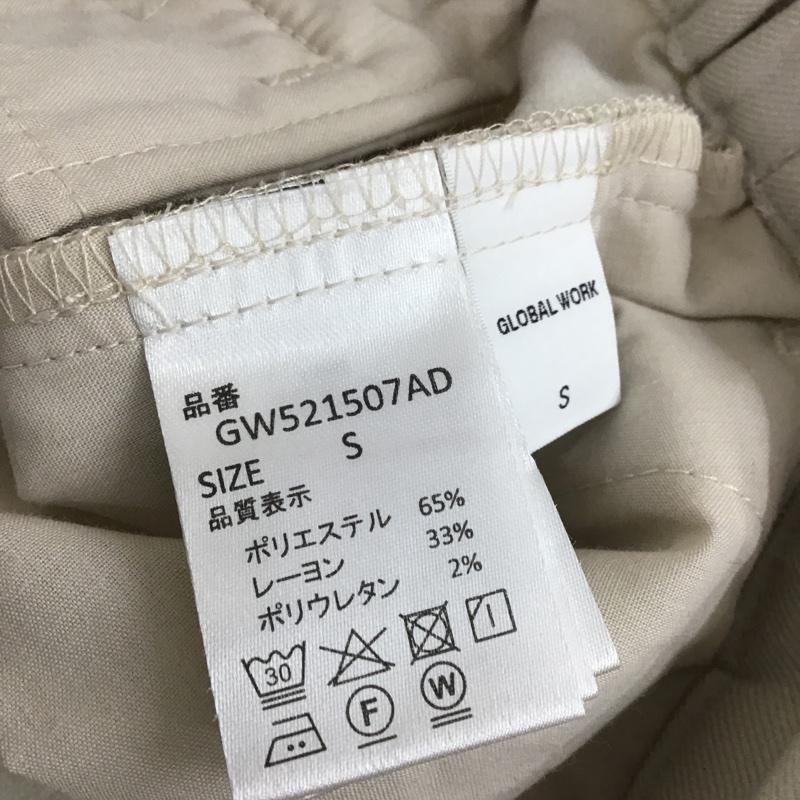 グローバルワーク GLOBAL WORK パンツ スラックス S 無地 オフホワイト / オフホワイト /  レディース USED 古着 中古 10104307