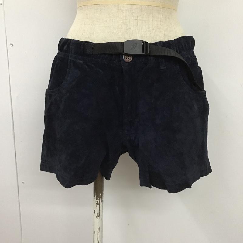 グラミチ GRAMICCI パンツ ショートパンツ S 無地 紺 / ネイビー /  レディース USED 古着 中古 10104308