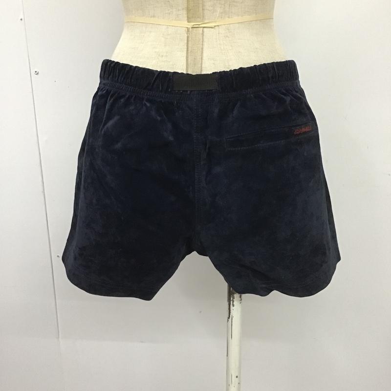 グラミチ GRAMICCI パンツ ショートパンツ S 無地 紺 / ネイビー /  レディース USED 古着 中古 10104308