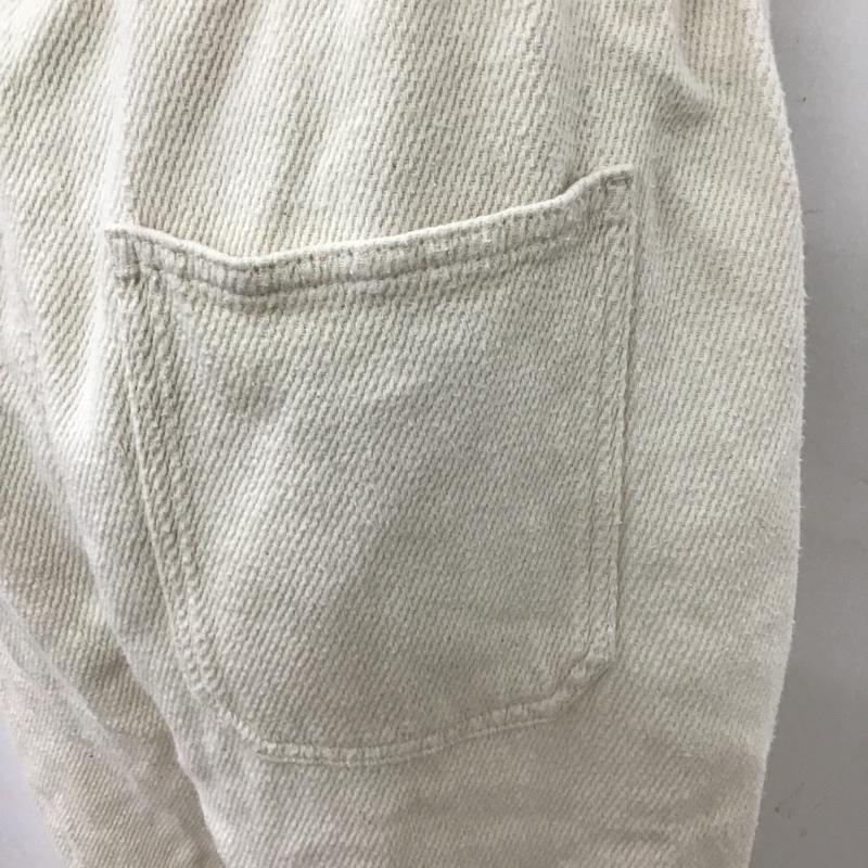 ザラ ZARA パンツ スラックス M 無地 アイボリー / アイボリー /  レディース USED 古着 中古 10104309