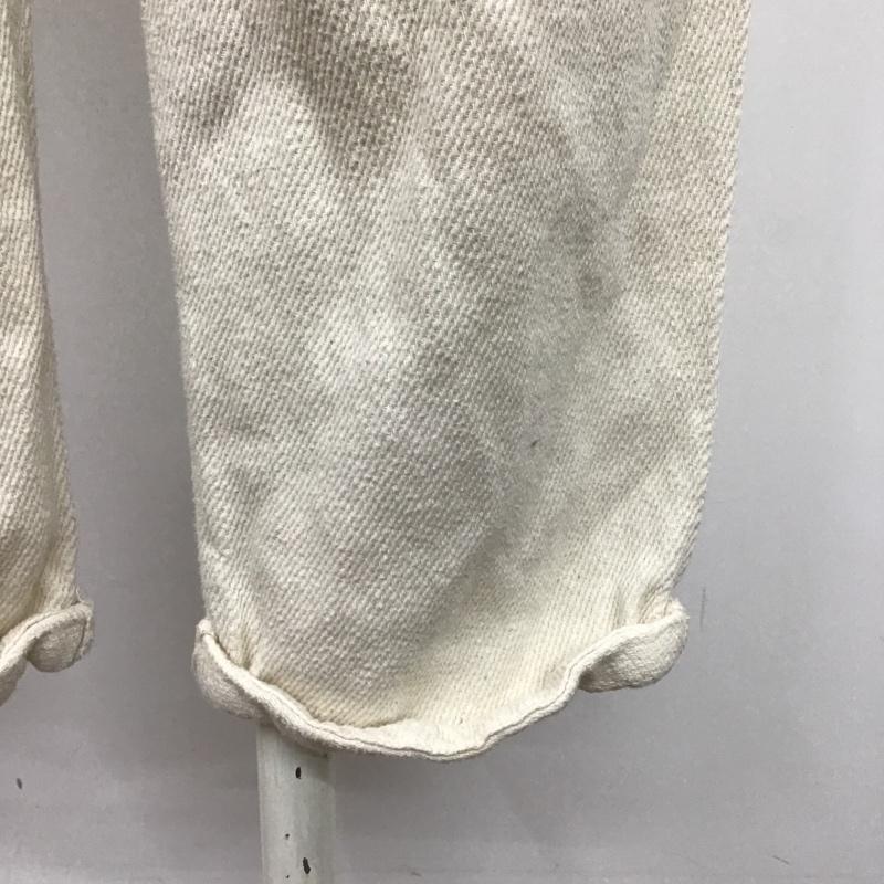 ザラ ZARA パンツ スラックス M 無地 アイボリー / アイボリー /  レディース USED 古着 中古 10104309