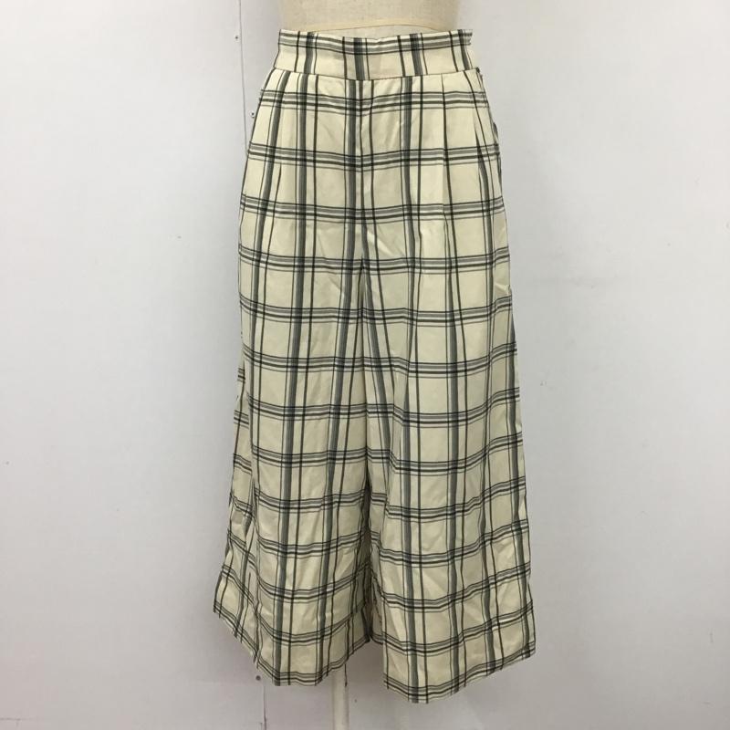 ローリーズファーム LOWRYS FARM パンツ スラックス FREE チェック マルチカラー / マルチカラー /  レディース USED 古着 中古 10104320