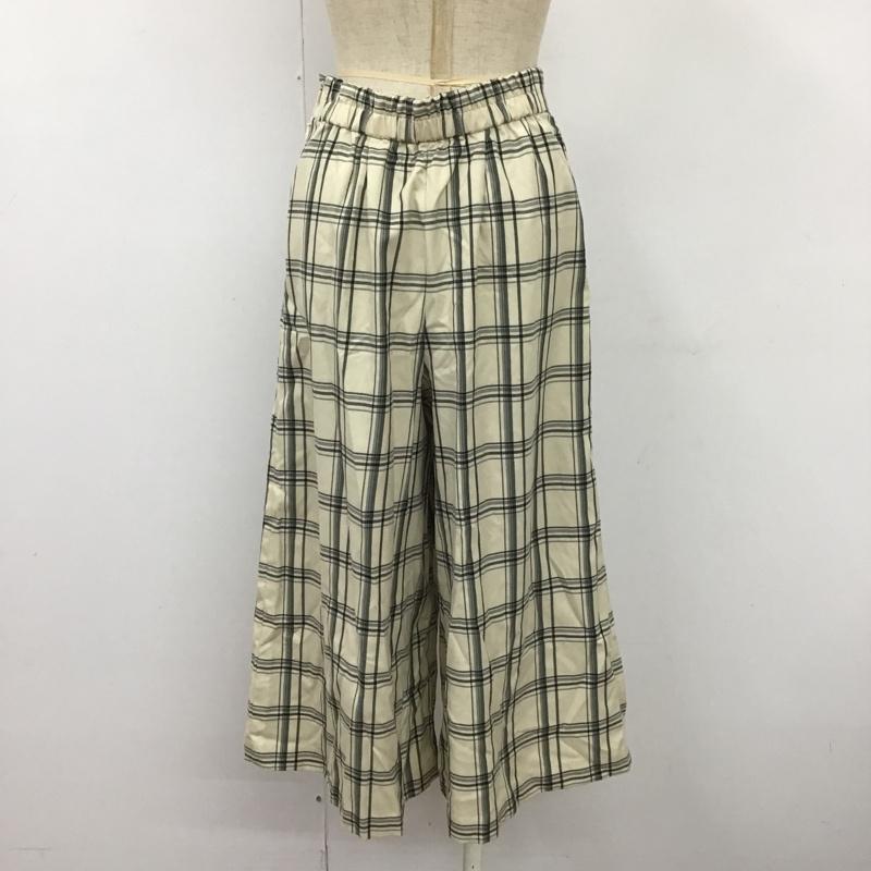 ローリーズファーム LOWRYS FARM パンツ スラックス FREE チェック マルチカラー / マルチカラー /  レディース USED 古着 中古 10104320