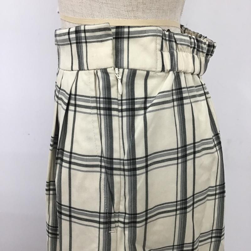 ローリーズファーム LOWRYS FARM パンツ スラックス FREE チェック マルチカラー / マルチカラー /  レディース USED 古着 中古 10104320
