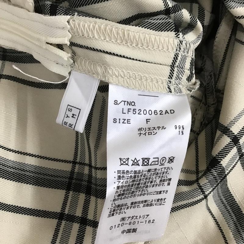 ローリーズファーム LOWRYS FARM パンツ スラックス FREE チェック マルチカラー / マルチカラー /  レディース USED 古着 中古 10104320