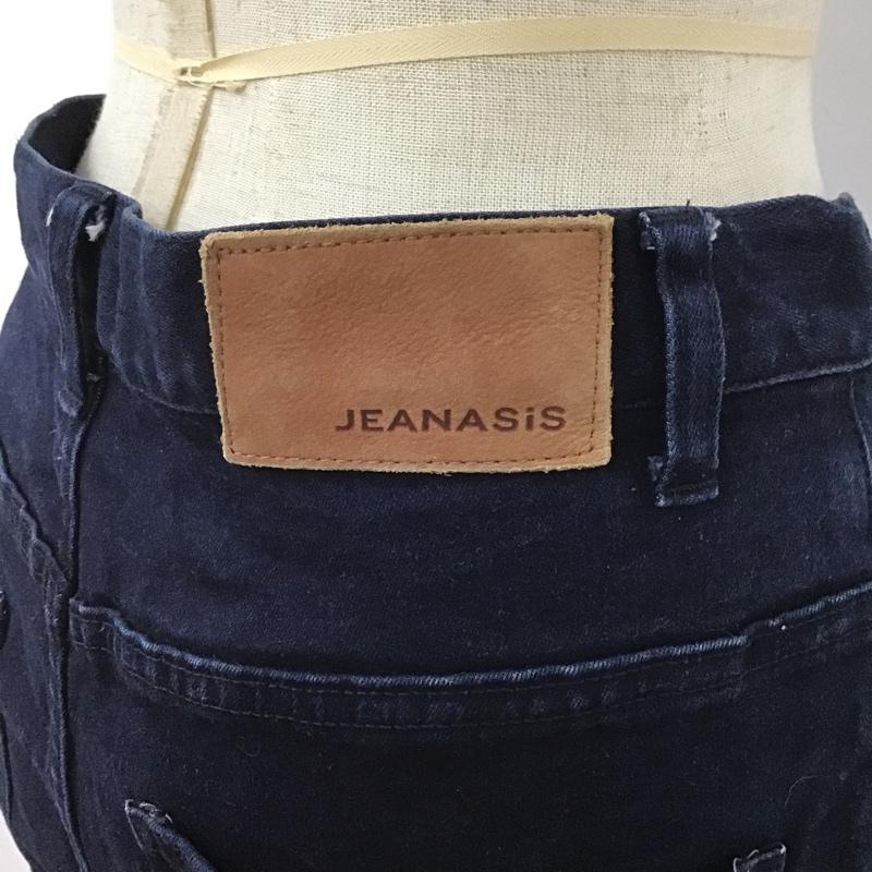 ジーナシス JEANASIS パンツ デニム、ジーンズ フレアパンツ M 無地 インディゴ / インディゴ /  レディース USED 古着 中古 10104325