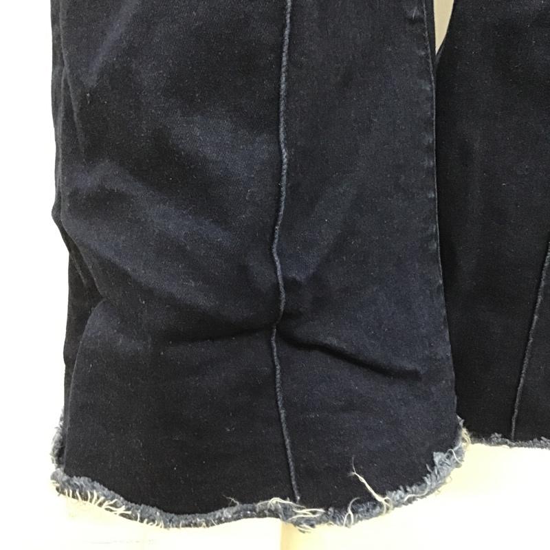 ジーナシス JEANASIS パンツ デニム、ジーンズ フレアパンツ M 無地 インディゴ / インディゴ /  レディース USED 古着 中古 10104325