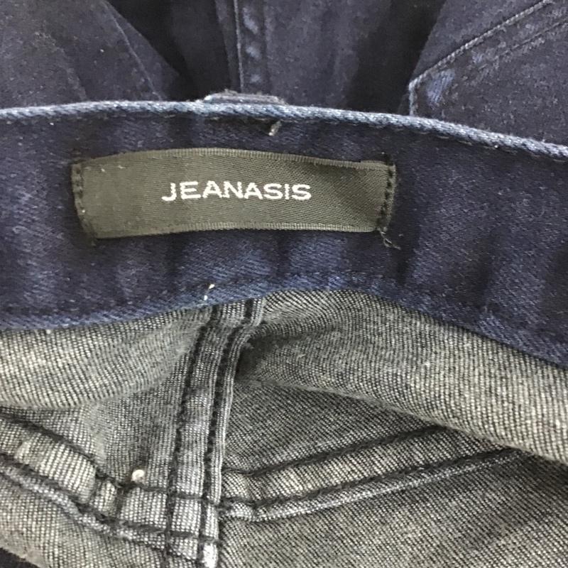 ジーナシス JEANASIS パンツ デニム、ジーンズ フレアパンツ M 無地 インディゴ / インディゴ /  レディース USED 古着 中古 10104325