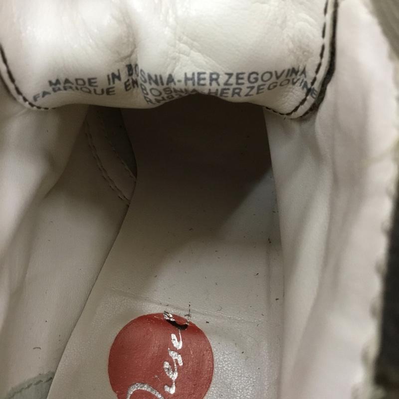 ディーゼル DIESEL ブーツ ブーティ レースアップ ウェッジソール 36 無地 灰 / グレー / レディース USED 古着 中古 10104329