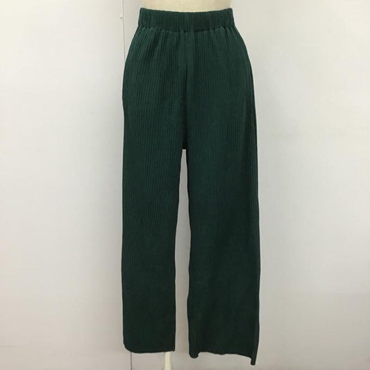 ローリーズファーム LOWRYS FARM パンツ スラックス FREE 無地 緑 / グリーン /  レディース USED 古着 中古 10104334