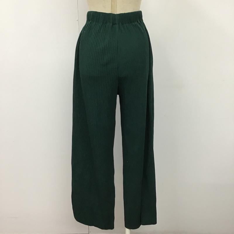ローリーズファーム LOWRYS FARM パンツ スラックス FREE 無地 緑 / グリーン /  レディース USED 古着 中古 10104334