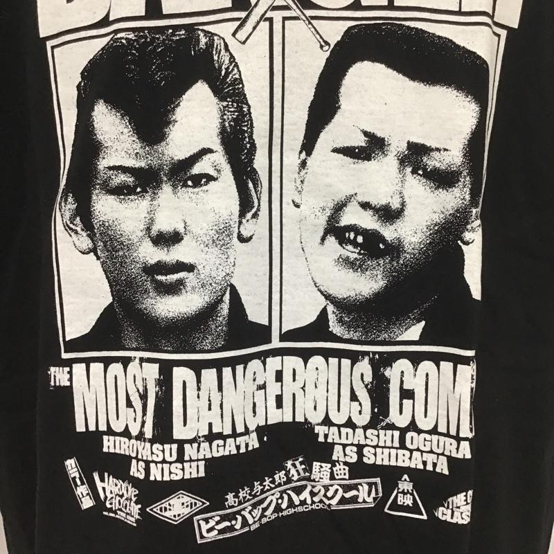 ハードコアチョコレート HARDCORE CHOCOLATE Tシャツ 半袖 半袖カットソー プリントTシャツ クルーネックカットソー XXL プリント 黒 / ブラック / メンズ USED 古着 中古 10104356