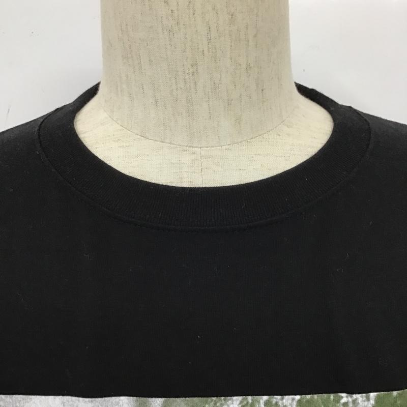 古着 USED Tシャツ 半袖 半袖カットソー プリントTシャツ クルーネックカットソー プリント 黒 / ブラック / メンズ USED 古着 中古 10104360