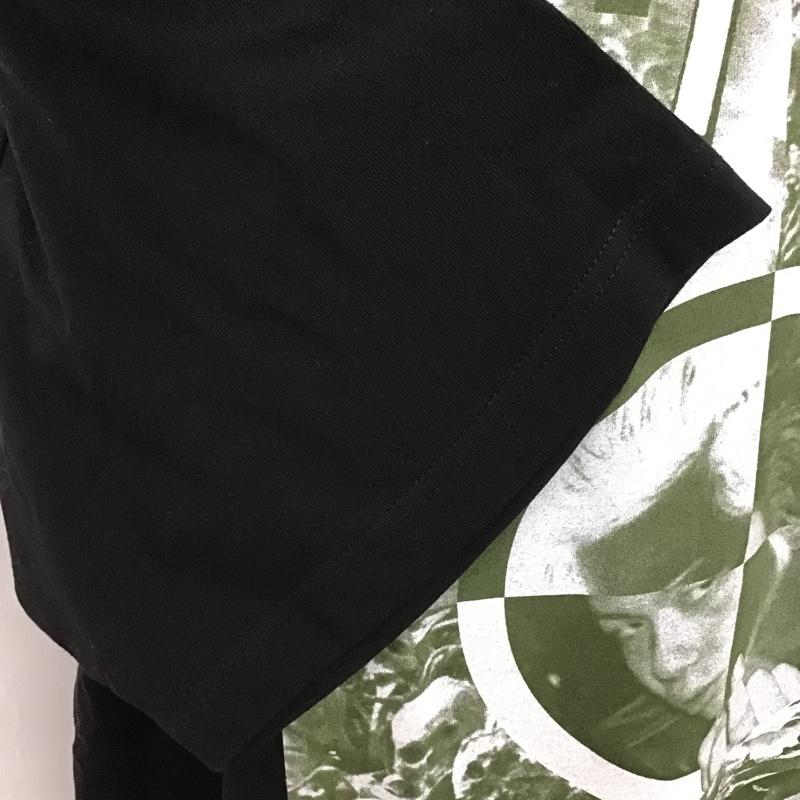 古着 USED Tシャツ 半袖 半袖カットソー プリントTシャツ クルーネックカットソー プリント 黒 / ブラック / メンズ USED 古着 中古 10104360