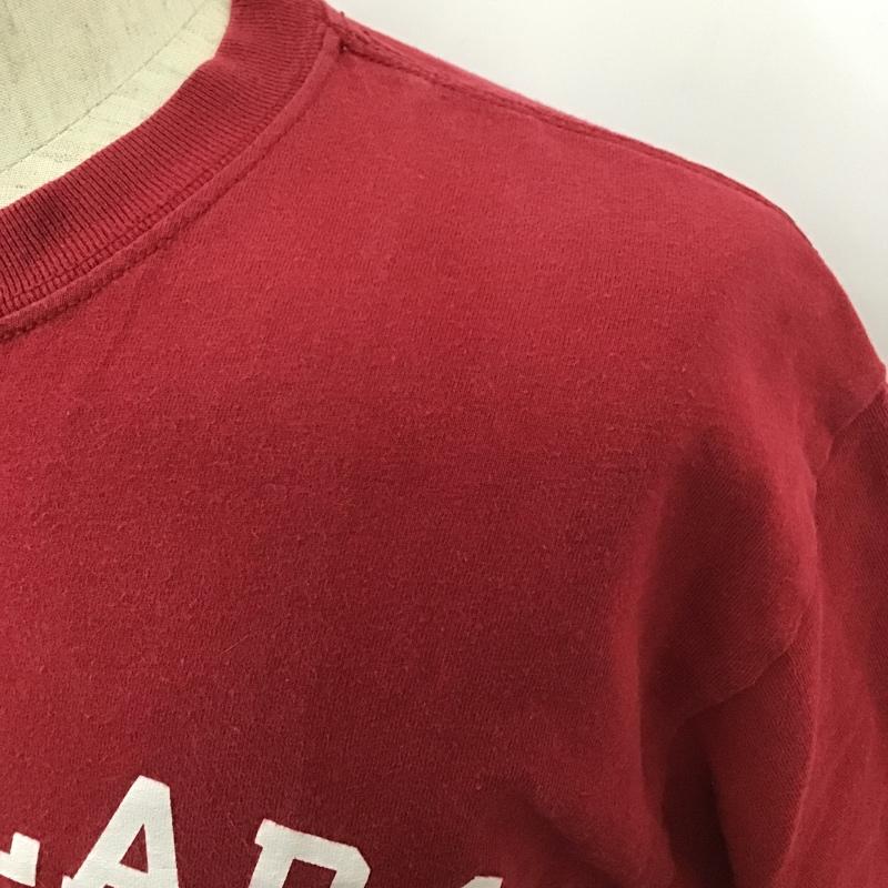 チャンピオン Champion Tシャツ 半袖 半袖カットソー プリントTシャツ クルーネックカットソー 古着 M ロゴ、文字 えんじ / ワインレッド / メンズ USED 古着 中古 10104363