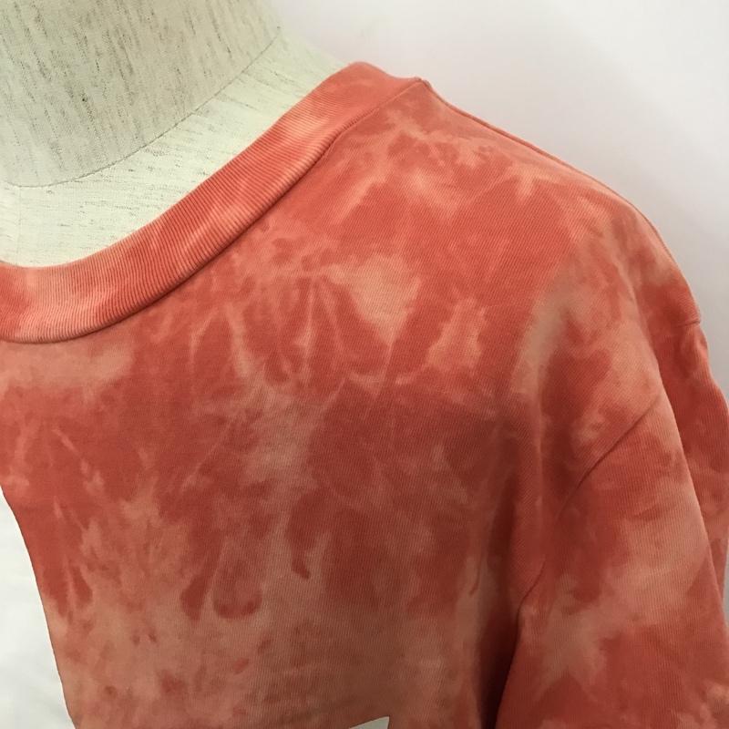 アディダスオリジナルス adidas originals Tシャツ 半袖 CW1333 半袖カットソー プリントTシャツ クルーネックカットソー L ロゴ、文字 赤 / レッド / メンズ USED 古着 中古 10104371
