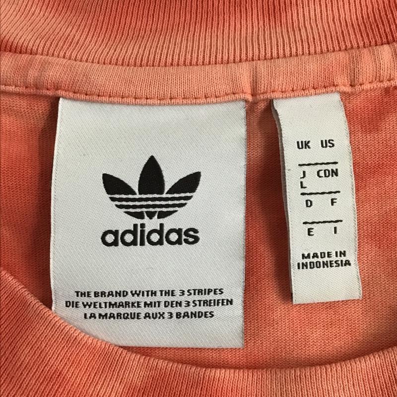 アディダスオリジナルス adidas originals Tシャツ 半袖 CW1333 半袖カットソー プリントTシャツ クルーネックカットソー L ロゴ、文字 赤 / レッド / メンズ USED 古着 中古 10104371