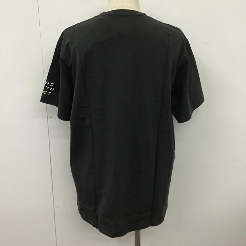 ユニクロ UNIQLO Tシャツ 半袖 341-446311 Tシャツ プリントTシャツ クルーネックカットソー 半袖カットソー XXL プリント 黒 / ブラック / メンズ USED 古着 中古 10104372