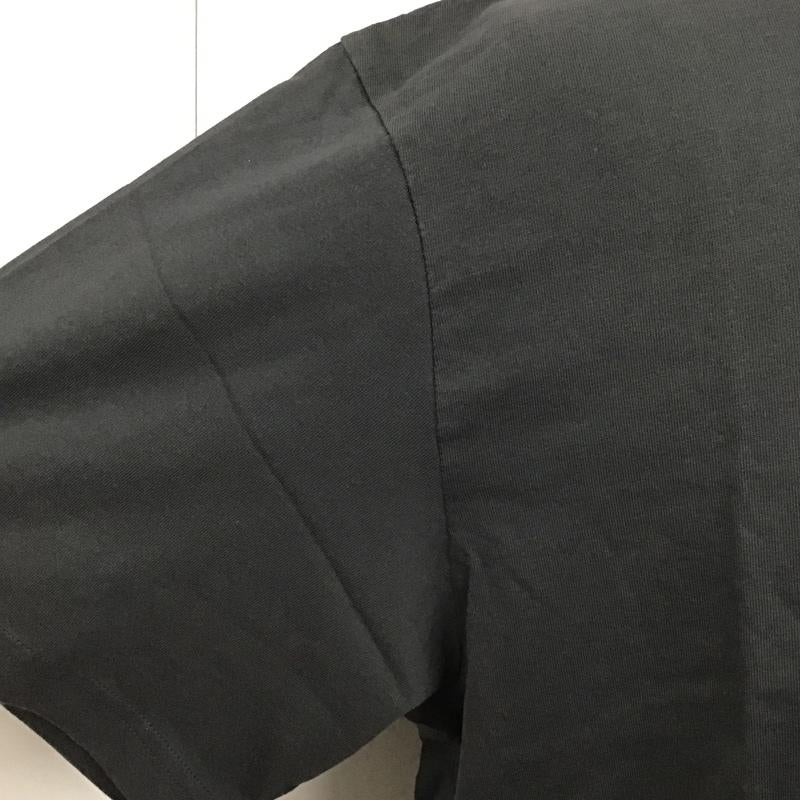ユニクロ UNIQLO Tシャツ 半袖 341-446311 Tシャツ プリントTシャツ クルーネックカットソー 半袖カットソー XXL プリント 黒 / ブラック / メンズ USED 古着 中古 10104372